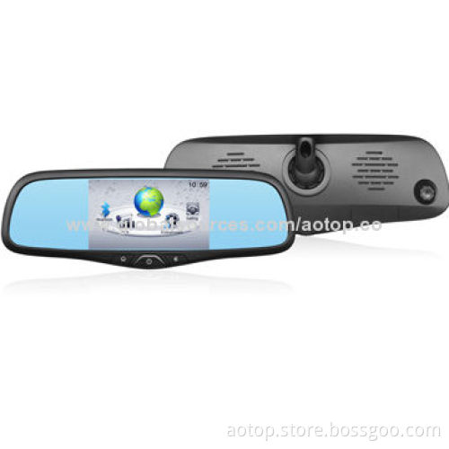 2014Newest Car Smart Mirror GPS + DVR player with BT, FM Transmitter,Capacitive for Audi